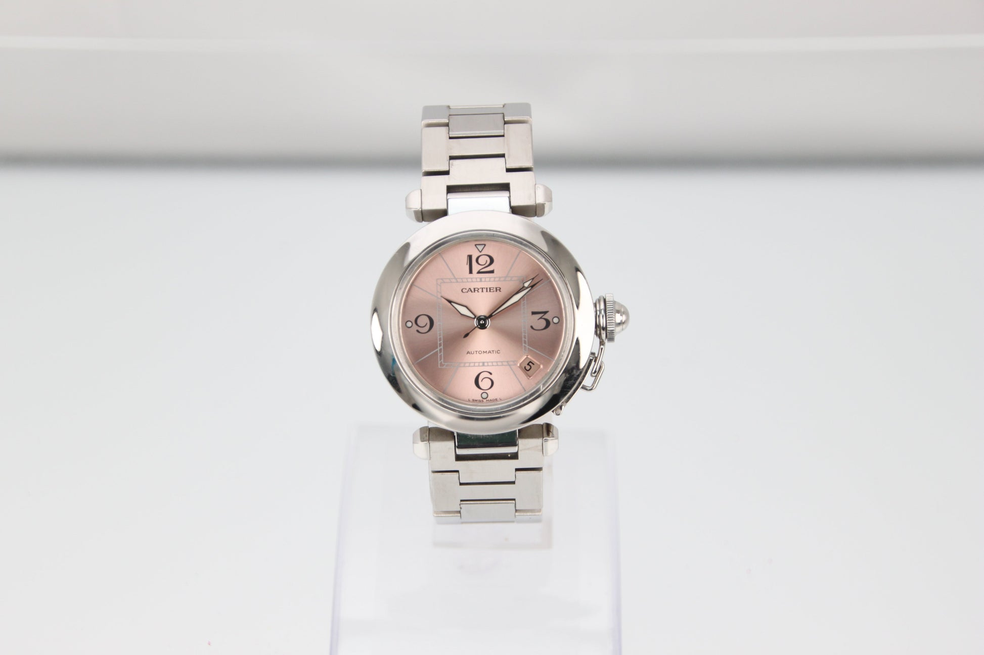 Cartier Pasha C W31075M7 Pink Dial Automatic 35mm - Image 10