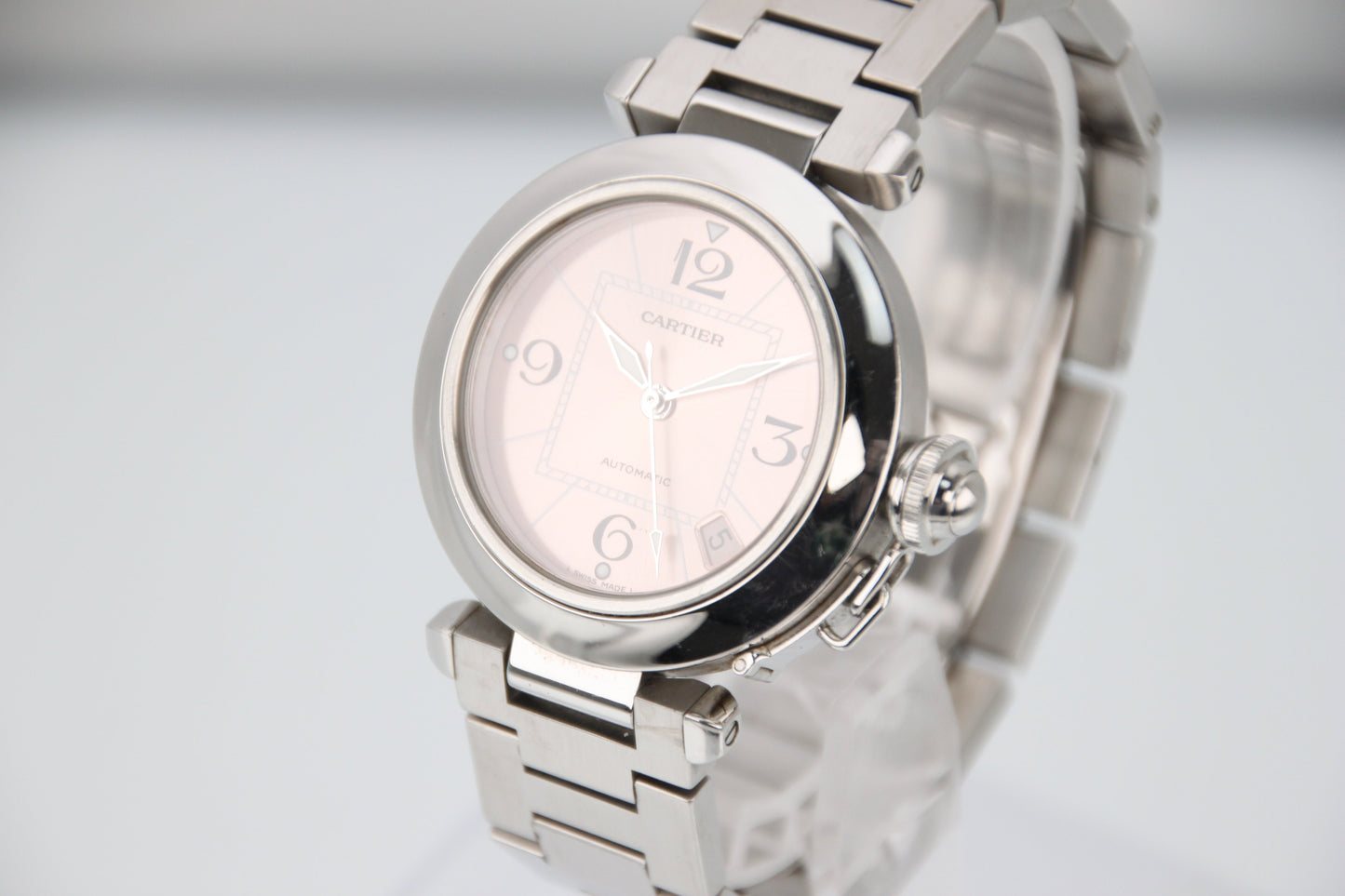 Cartier Pasha C W31075M7 Pink Dial Automatic 35mm - Image 2