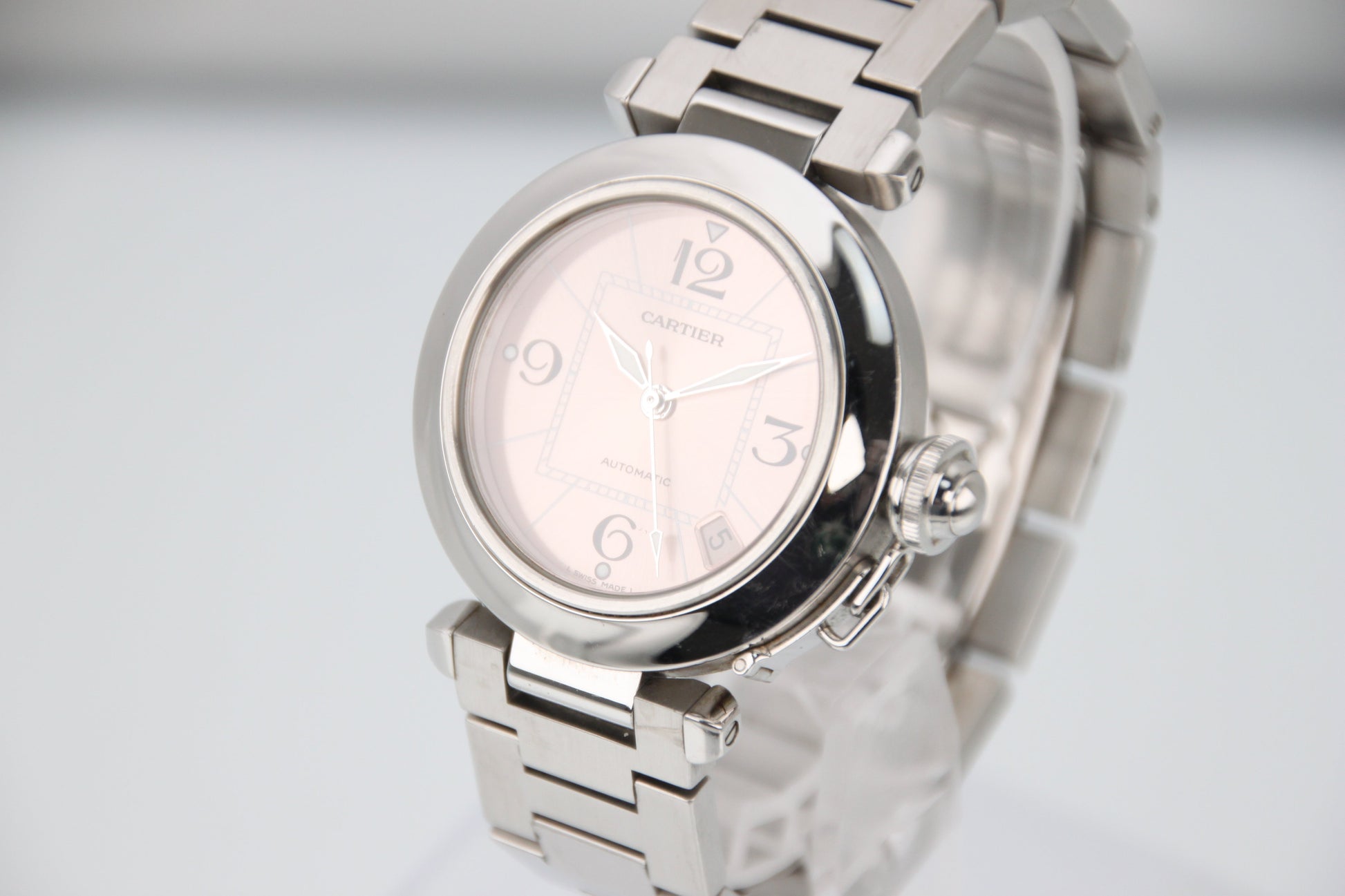 Cartier Pasha C W31075M7 Pink Dial Automatic 35mm - Image 2