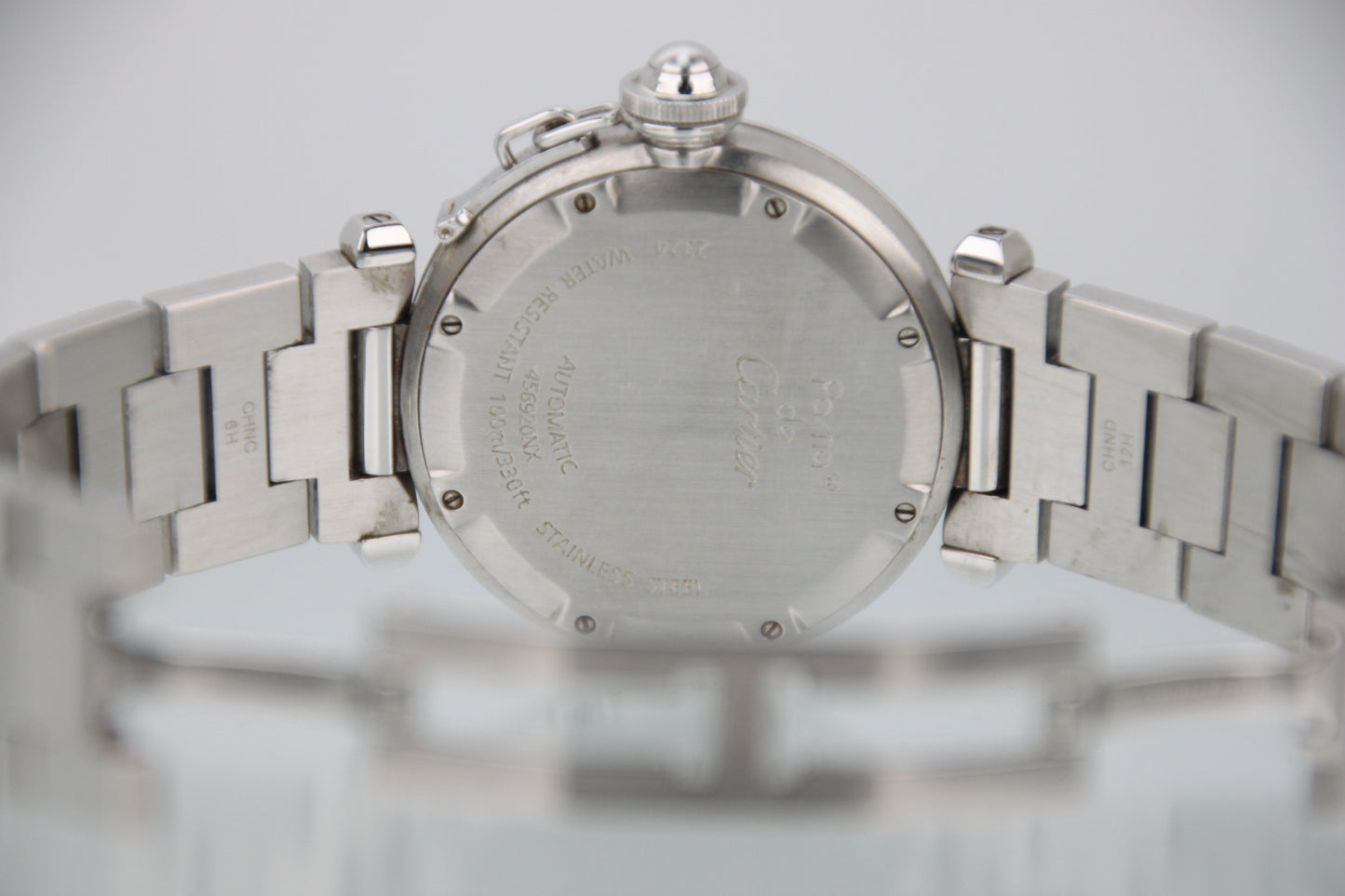 Cartier Pasha C W31075M7 Pink Dial Automatic 35mm - Image 9