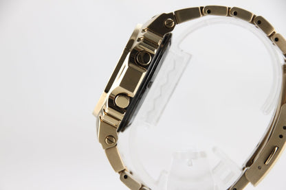 Used Casio G - Shock GMW - B5000GD - 9 Full Metal Gold Solar Bluetooth Men's Watch - RYBrandshop