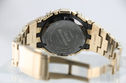 Used Casio G - Shock GMW - B5000GD - 9 Full Metal Gold Solar Bluetooth Men's Watch - RYBrandshop