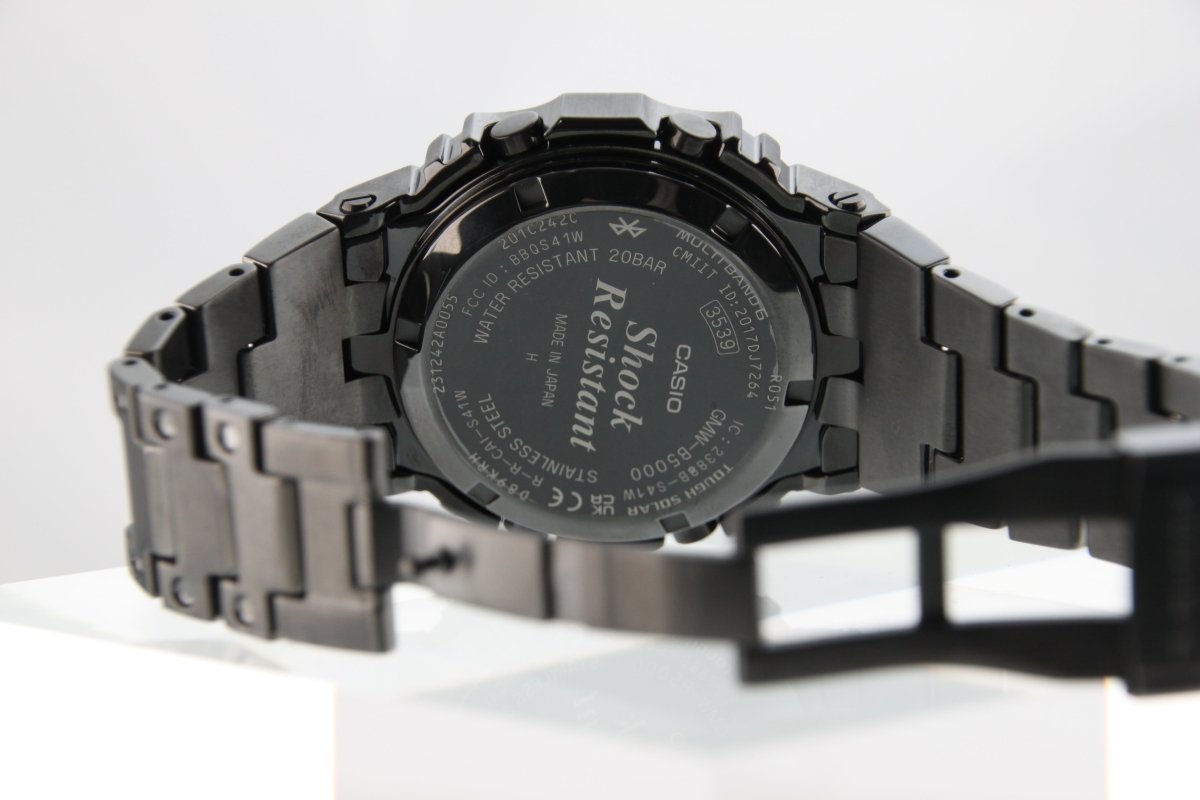 Used Casio G - Shock GMW - B5000BPC - 1JF Full Metal Black Solar Bluetooth Watch - RYBrandshop