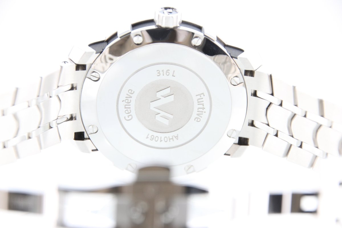 Used DeWitt Academia Furtive Blue Dial Steel Automatic 43mm Full Set - RYBrandshop