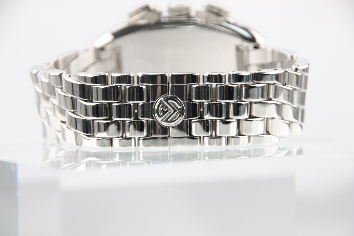 Used Franck Muller Conquistador Chronograph 8005CC White Dial Automatic Serviced - RYBrandshop