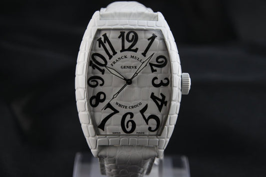 Used Frank Muller Tonneau Curvex 8880SCWHTCRO 40mm Stainless steel Automatic Men's Watch - RYBrandshop