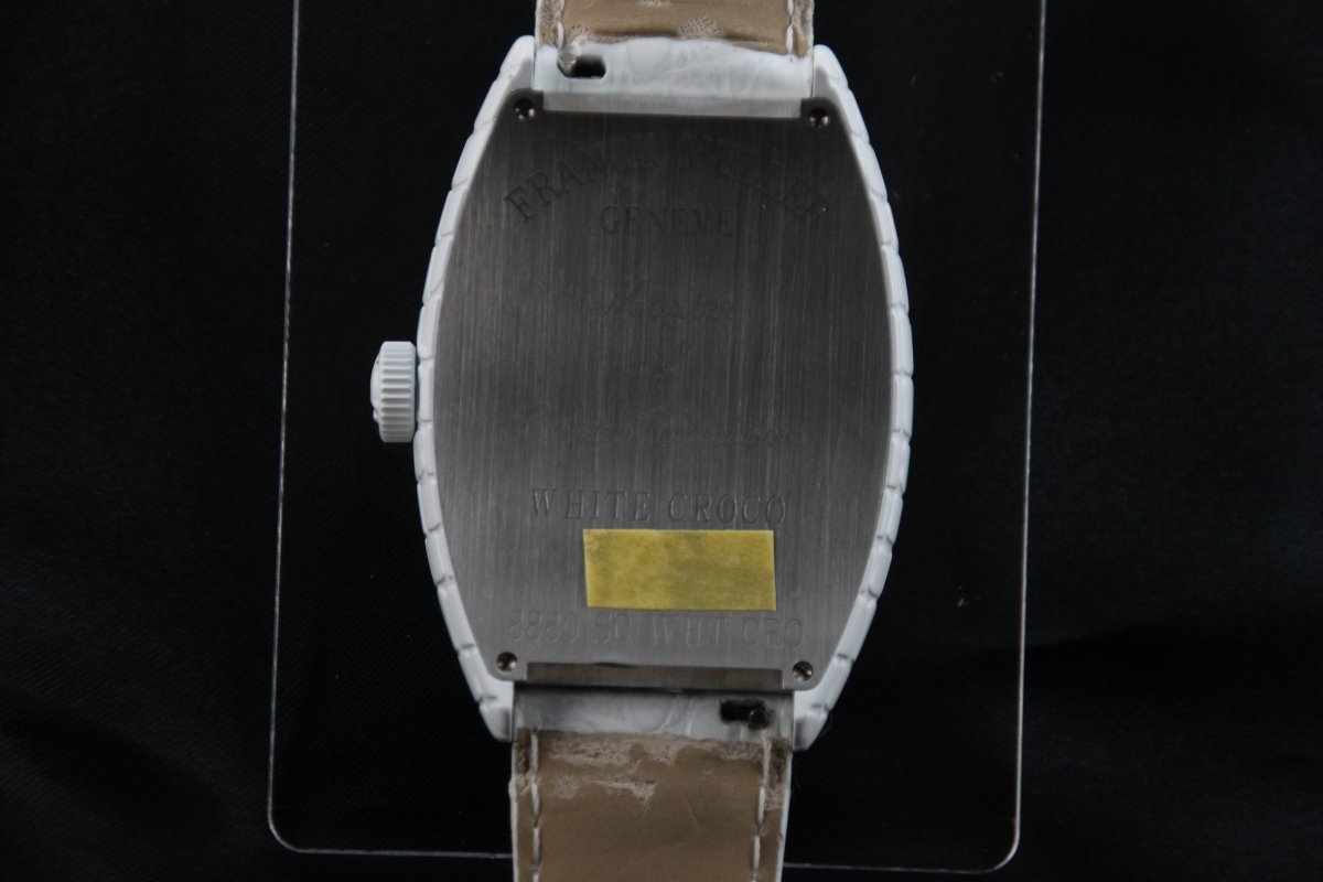 Used Frank Muller Tonneau Curvex 8880SCWHTCRO 40mm Stainless steel Automatic Men's Watch - RYBrandshop