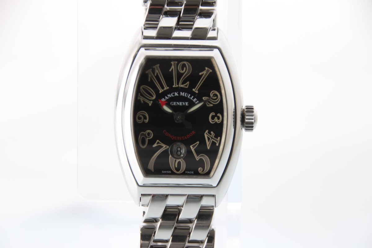 Used Franck Muller Conquistador 8002LSC Date 26mm Stainless steel Automatic Women's Watch - RYBrandshop