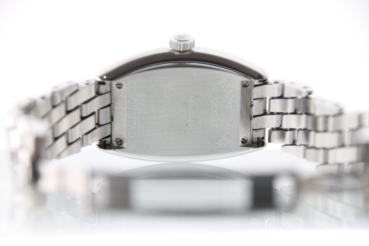 Used Franck Muller Conquistador 8002LSC Date 26mm Stainless steel Automatic Women's Watch - RYBrandshop