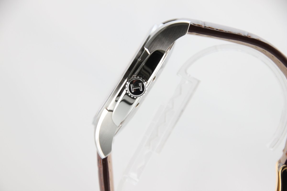 Used Hamilton Jazzmaster Open Heart Automatic H325651 Silver Dial 40mm Watch - RYBrandshop