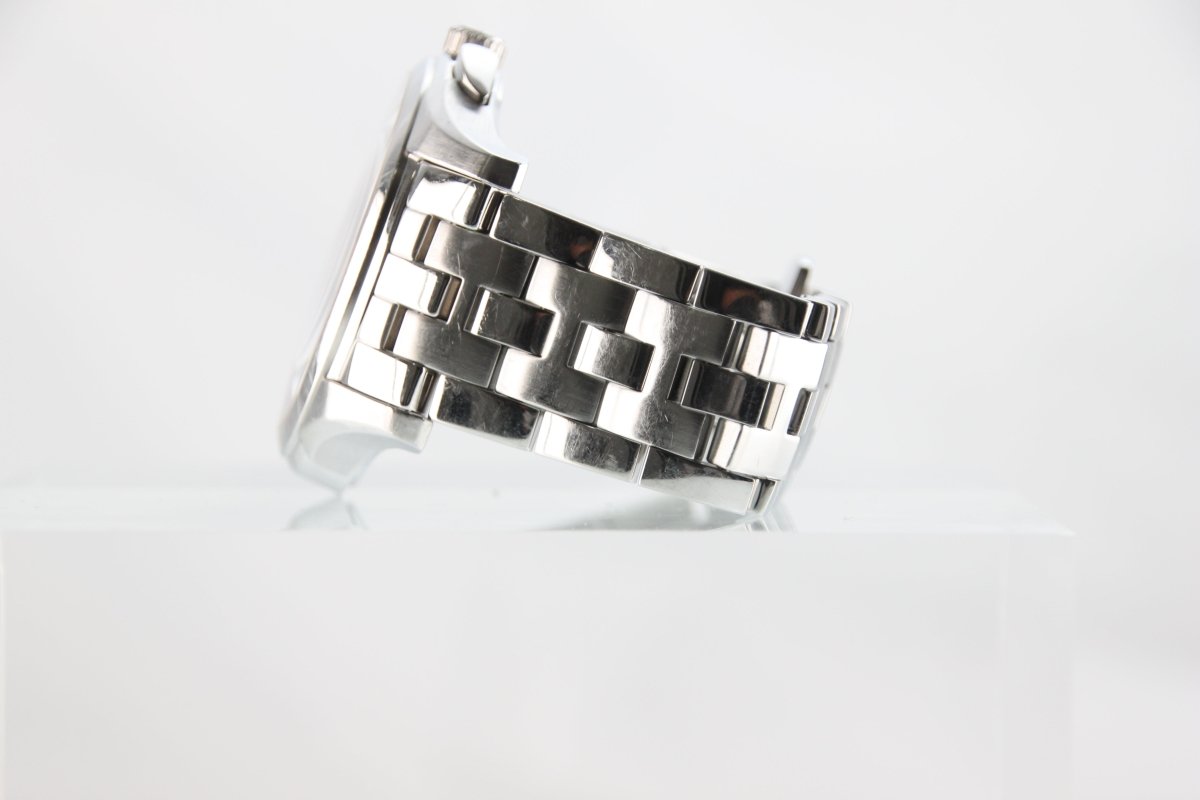 Used Hamilton Jazzmaster Chronograph H375120 Black Dial Quartz Men's Watch - RYBrandshop