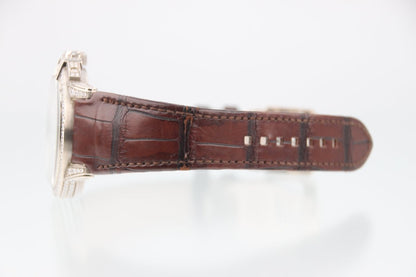 Used Harry Winston Ocean Biretrograde White Shell Dial 18KWG Automatic Watch OCEABI42WW002 - RYBrandshop