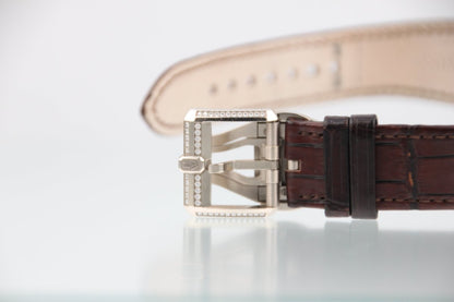 Used Harry Winston Ocean Biretrograde White Shell Dial 18KWG Automatic Watch OCEABI42WW002 - RYBrandshop