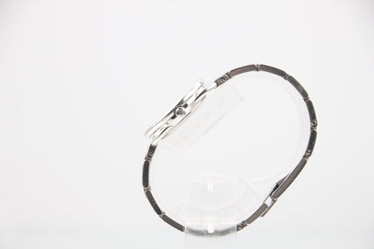 Used Hermes Arceau White Dial Quartz 25mm Steel Ladies Watch AR3.210 - RYBrandshop