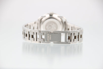 Used Hermes Arceau White Dial Quartz 25mm Steel Ladies Watch AR3.210 - RYBrandshop