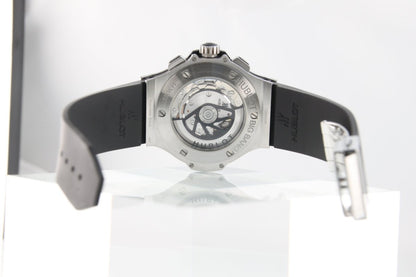 Used Hublot Big Bang Steel 44mm Black Dial Automatic Chronograph 301.SX.1170.RX - RYBrandshop
