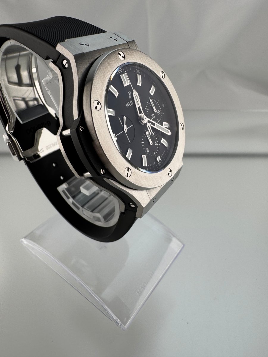 Used Hublot Big Bang Steel 44mm Black Dial Automatic Chronograph 301.SX.1170.RX - RYBrandshop