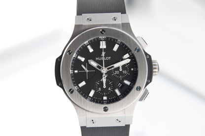 Used Hublot Big Bang Steel 44mm Black Dial Automatic Chronograph 301.SX.1170.RX - RYBrandshop