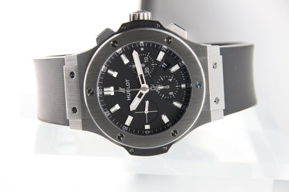 Used Hublot Big Bang Steel 44mm Black Dial Automatic Chronograph 301.SX.1170.RX - RYBrandshop