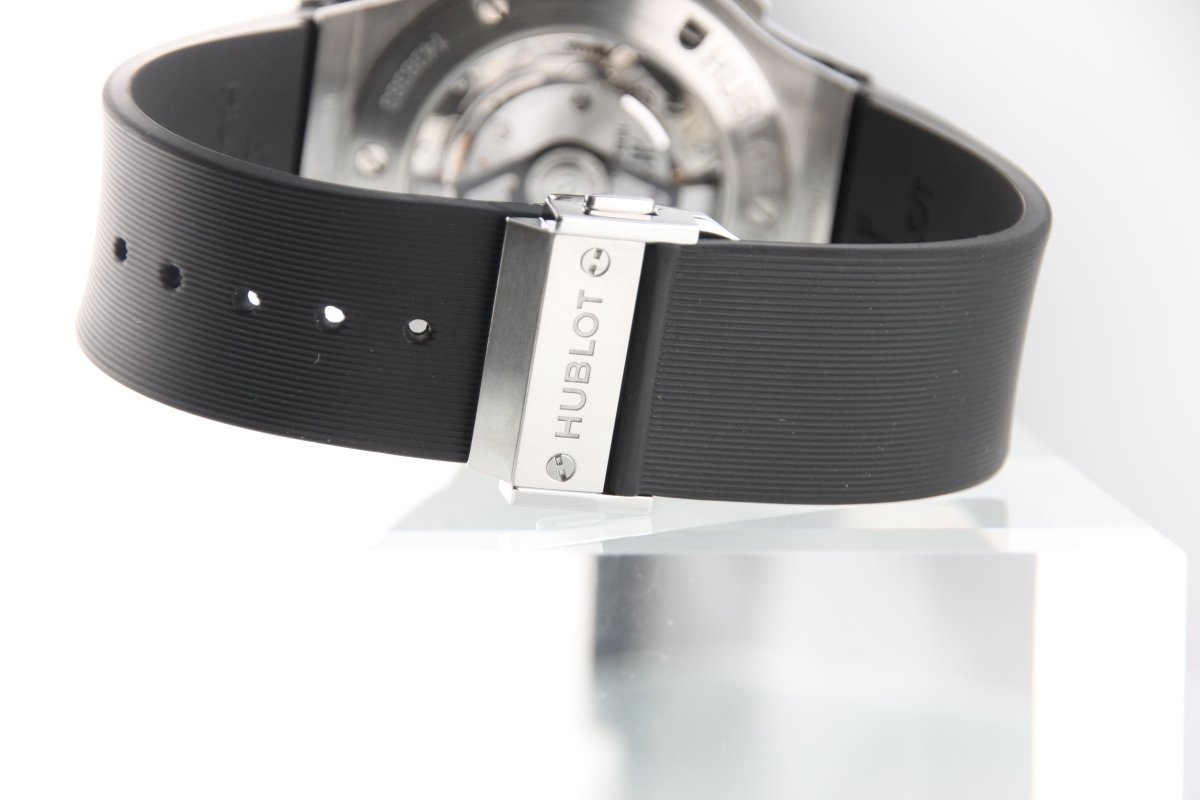 Used Hublot Big Bang Steel 44mm Black Dial Automatic Chronograph 301.SX.1170.RX - RYBrandshop