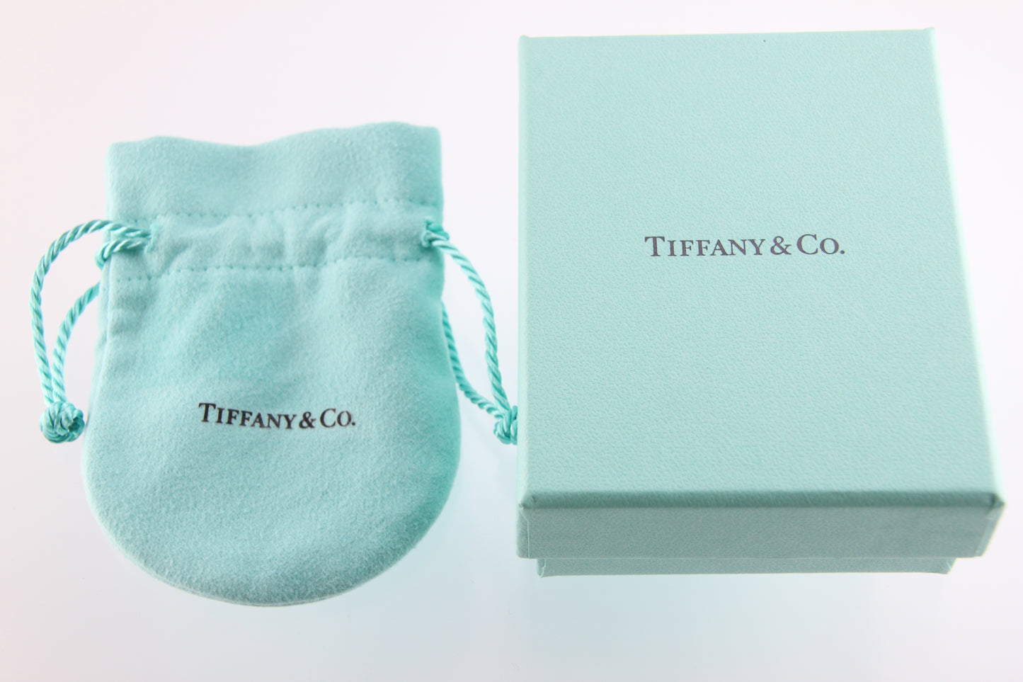 Used Tiffany & Co. T Smile Mini Earrings 18K Yellow Gold Au750 1.6g Authentic B S0017