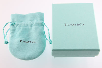 Used Tiffany & Co. T Smile Mini Earrings 18K Yellow Gold Au750 1.6g Authentic B S0017