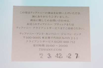 Used Tiffany & Co. T Smile Mini Diamond Bracelet 18K Rose Gold Au750 0.8g B S0018