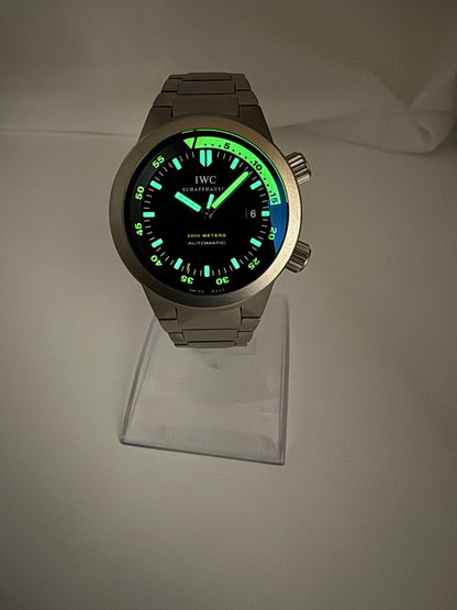 Used IWC Aquatimer 2000 Titanium IW353803 Automatic 42mm Black Dial 2026 OH - RYBrandshop