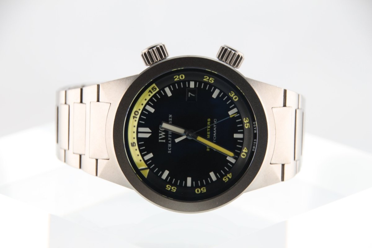 Used IWC Aquatimer 2000 Titanium IW353803 Automatic 42mm Black Dial 2026 OH - RYBrandshop