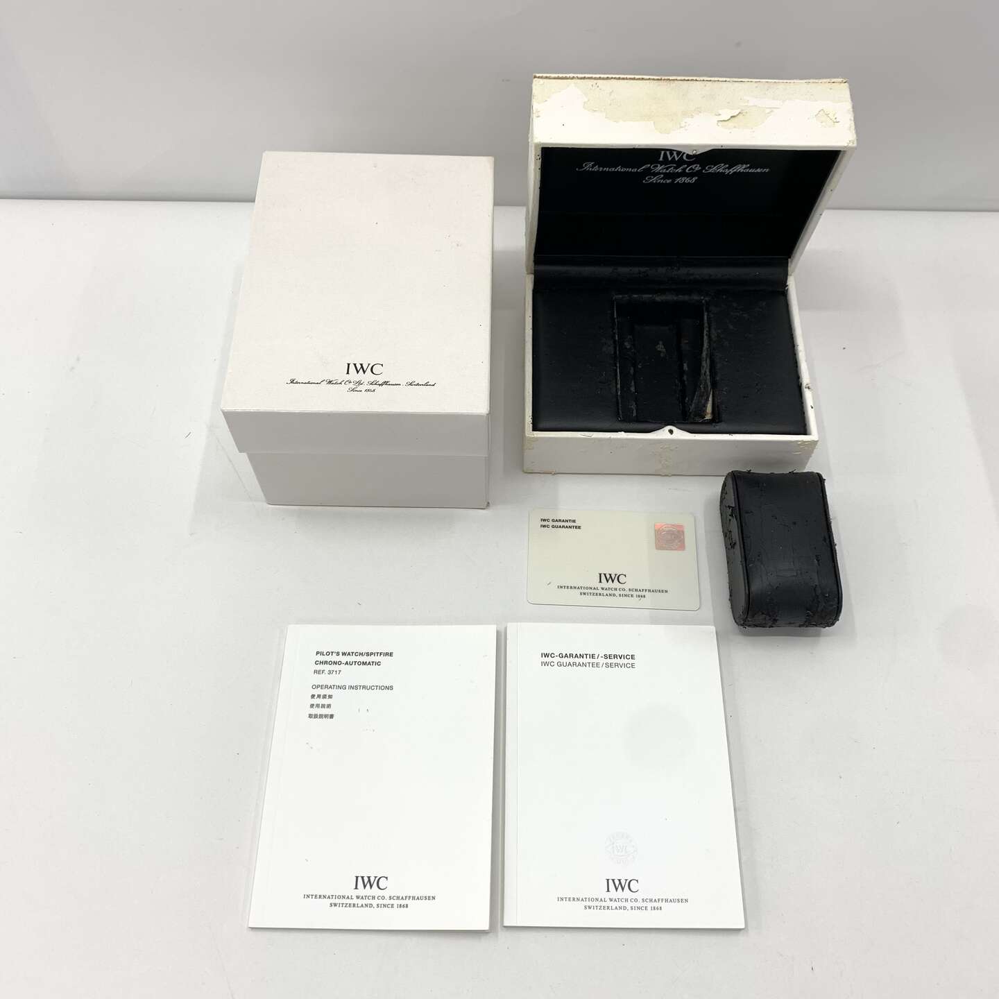 IWC Pilot's Watch Spitfire Chronograph IW371702 White/Silver Dial Automatic 42mm - Image 16