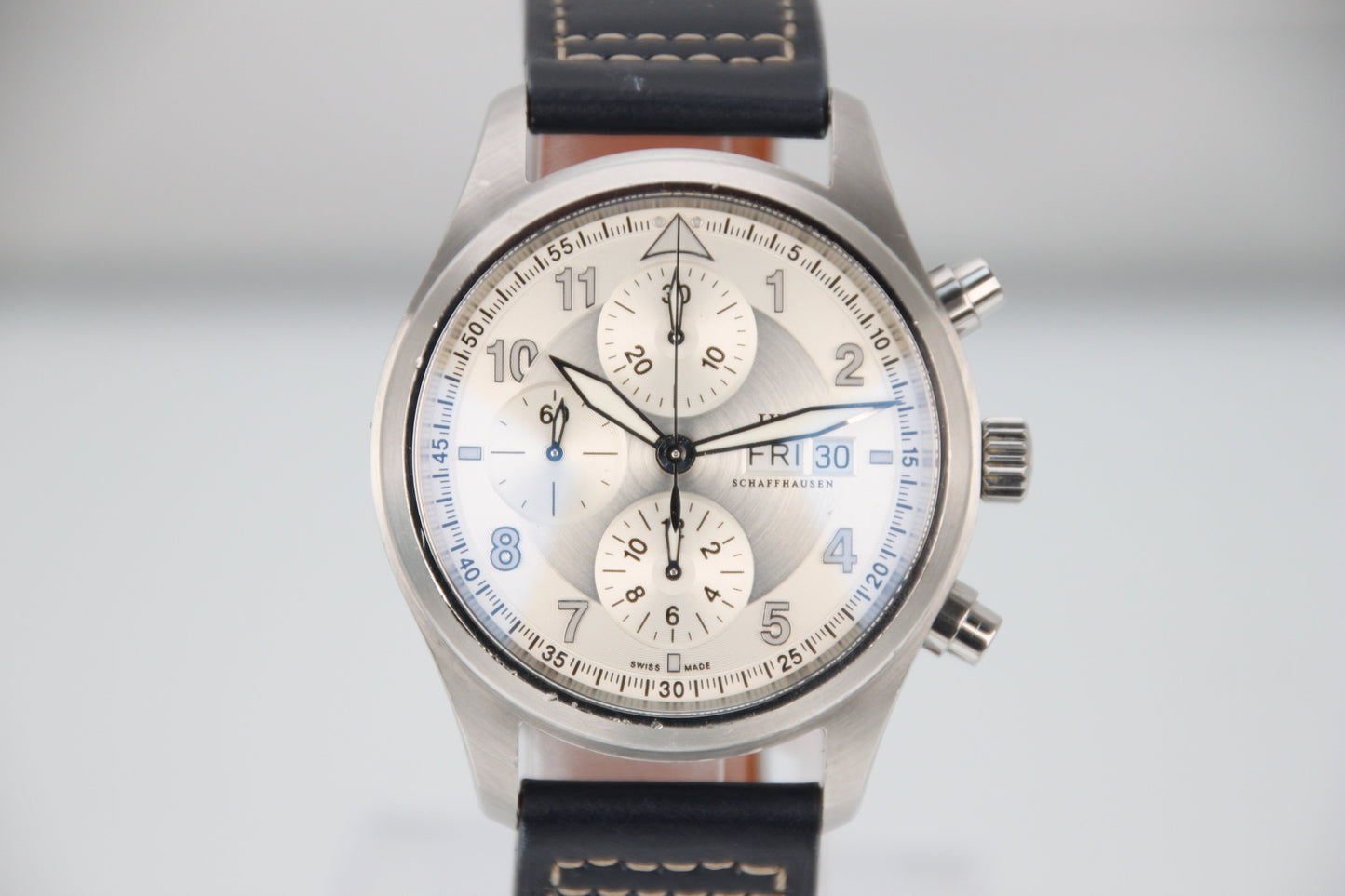 IWC Pilot's Watch Spitfire Chronograph IW371702 White/Silver Dial Automatic 42mm - Image 1