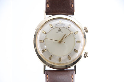 Used Jaeger LeCoultre Memovox 35mm Yellow Gold Manual winding Men's Watch - RYBrandshop