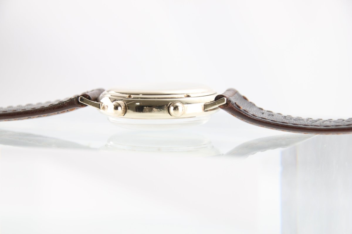 Used Jaeger LeCoultre Memovox 35mm Yellow Gold Manual winding Men's Watch - RYBrandshop