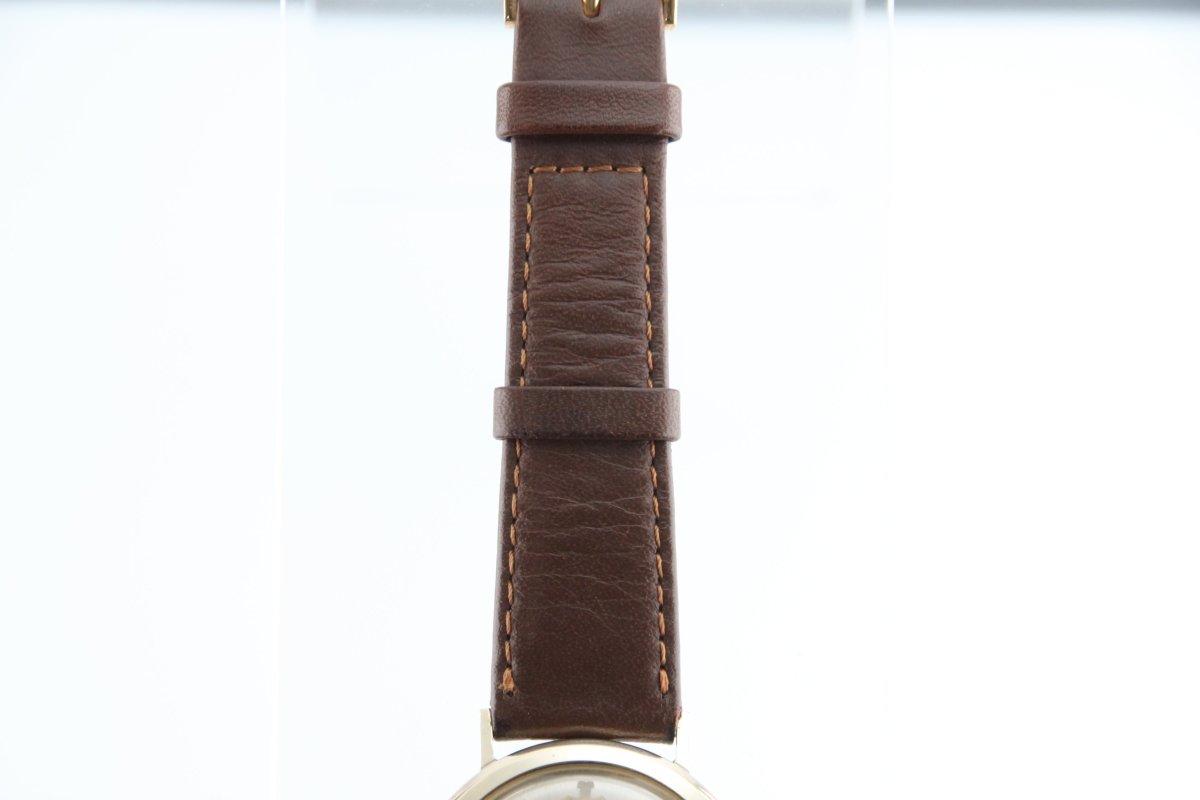 Used Jaeger LeCoultre Memovox 35mm Yellow Gold Manual winding Men's Watch - RYBrandshop