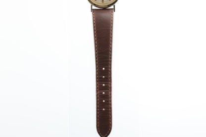 Used Jaeger LeCoultre Memovox 35mm Yellow Gold Manual winding Men's Watch - RYBrandshop
