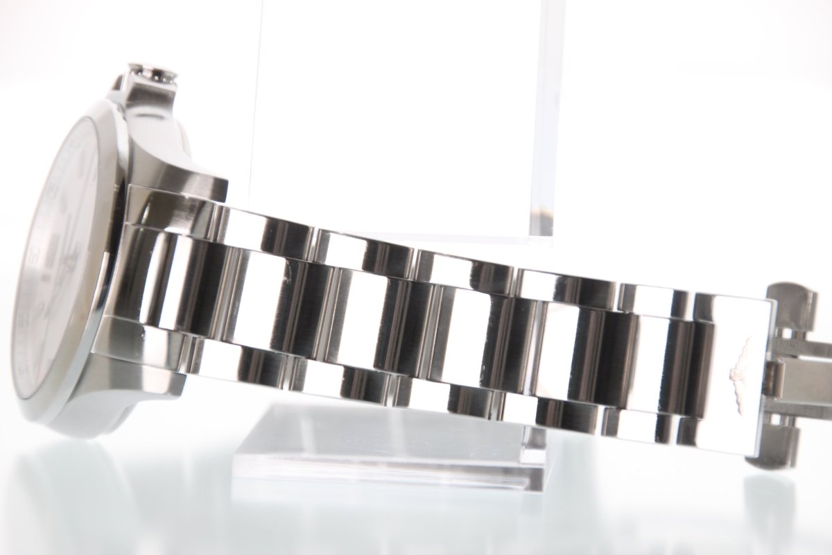 Used Longines Conquest V.H.P. White Dial 40mm Quartz L3.716.4 Full Set - RYBrandshop