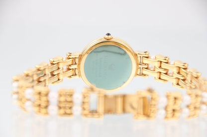Used Mikimoto Luxury Pearl Bracelet MOP Dial Quartz Ladies Watch 2P20-0530 - RYBrandshop