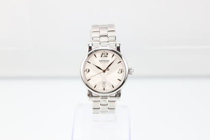 Montblanc Meisterstuck Star Date Automatic Silver Dial Steel 38.5mm 105961