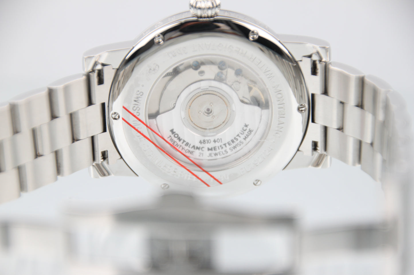 Montblanc Meisterstuck Star Date Automatic Silver Dial Steel 38.5mm 105961