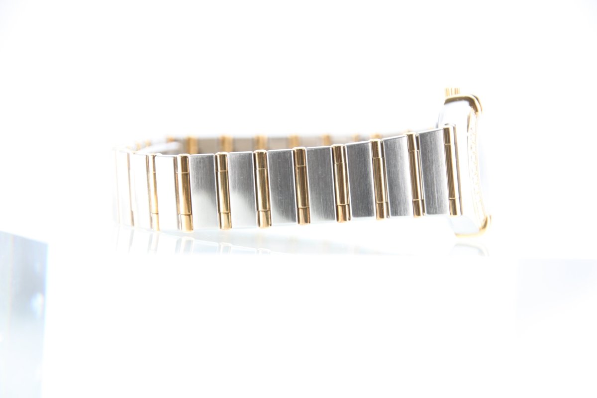 Used OMEGA Constellation Mini 1267.75 18K Gold Steel Diamond 23mm Watch - RYBrandshop