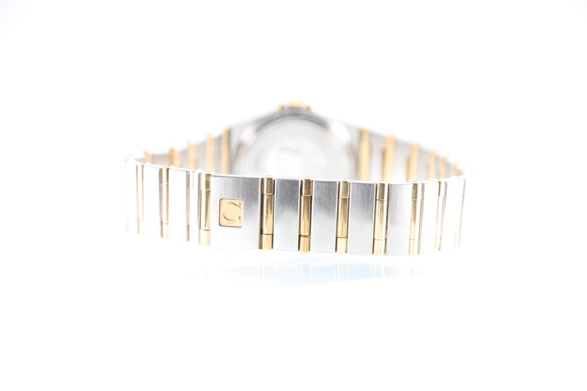 Used OMEGA Constellation Mini 1267.75 18K Gold Steel Diamond 23mm Watch - RYBrandshop