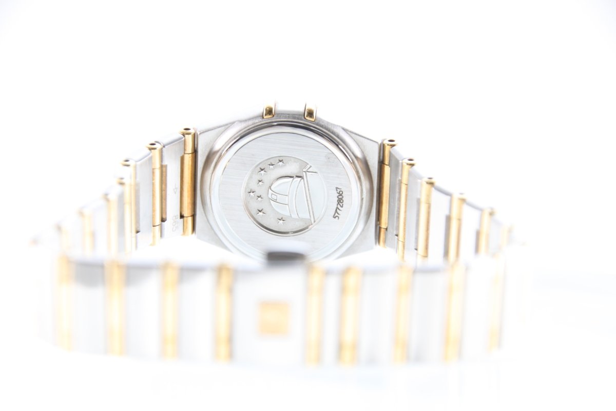 Used OMEGA Constellation Mini 18K Gold & Steel Diamond Bezel 1277.70.00 - RYBrandshop