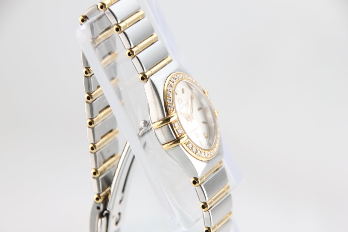 Used OMEGA Constellation Mini 18K Gold & Steel Diamond Bezel 1277.70.00 - RYBrandshop
