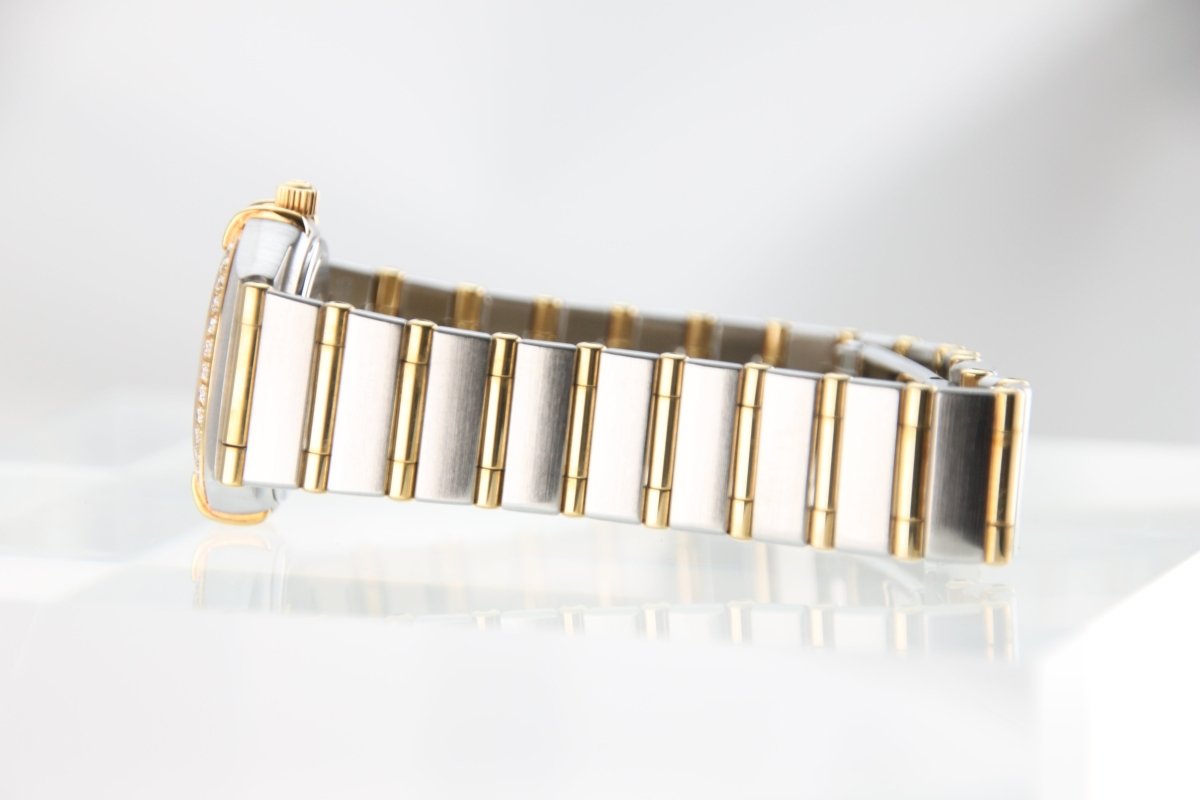 Used OMEGA Constellation Mini 18K Gold & Steel Diamond Bezel 1277.70.00 - RYBrandshop