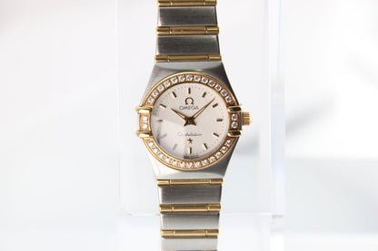 Used OMEGA Constellation Mini 18K Gold & Steel Diamond Bezel 1277.70.00 - RYBrandshop