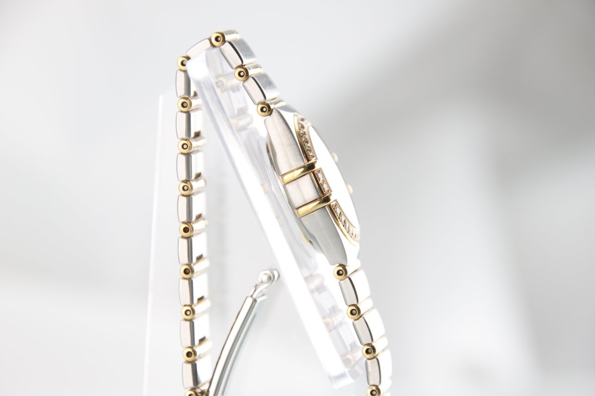 Used OMEGA Constellation Mini 18K Gold & Steel Diamond Bezel 1277.70.00 - RYBrandshop