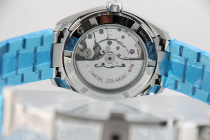 Brand New OMEGA Seamaster Aqua Terra 150M Mother of Pearl Diamond 38.5mm Unused