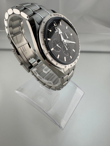 Used OMEGA Speedmaster Broad Arrow 1957 321.10.42.50.01.001 Black Automatic Full Set - RYBrandshop