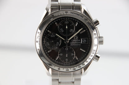 Used OMEGA Speedmaster Date Black Dial Automatic 3513.50 39mm Steel Watch - RYBrandshop