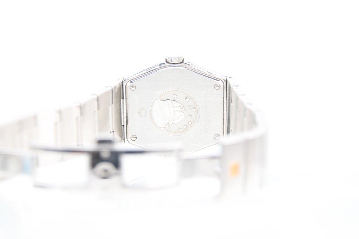 Used OMEGA Constellation 35mm Quartz Black Dial Steel 123.10.35.60.01.001 - RYBrandshop